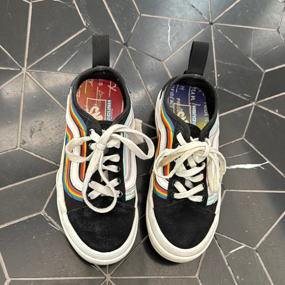 Vans Colorful Girls Sneakers , us 6